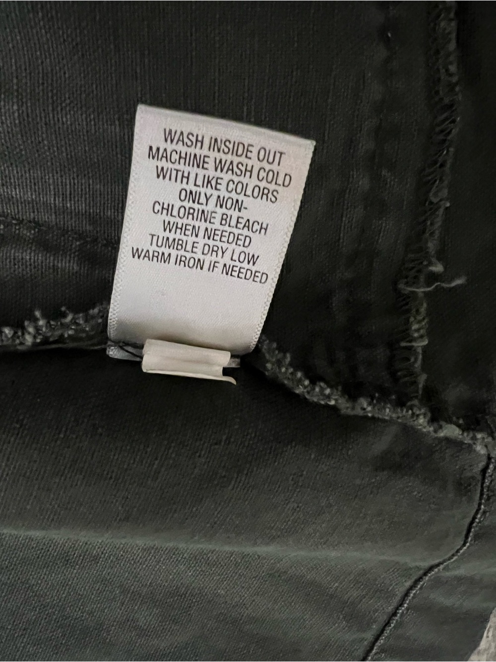 ELLE Olive Green Cinch-Waist Utility Jacket size 4 - Picture 9 of 12